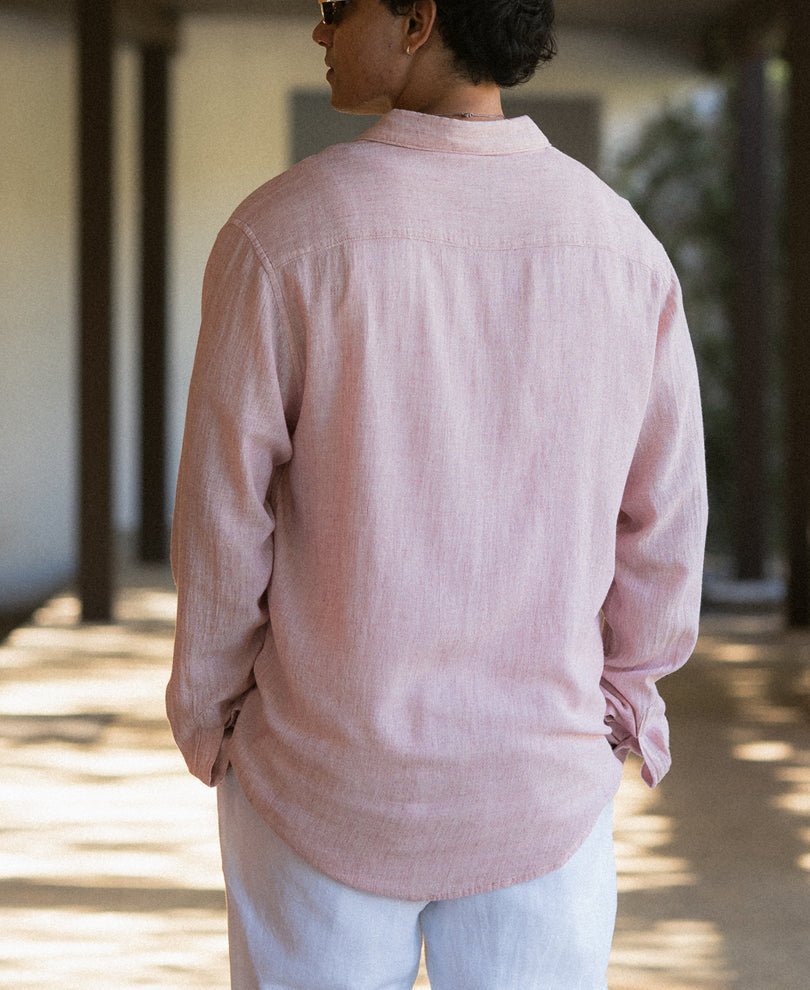 Onion Linen Blend Structured Shirt