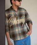 Multicolour Printed Checks Shirt