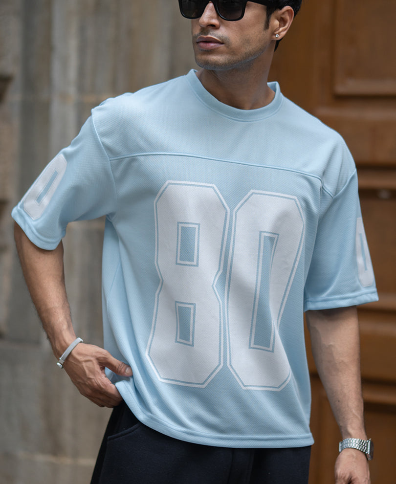 Light Blue Varsity T-Shirt