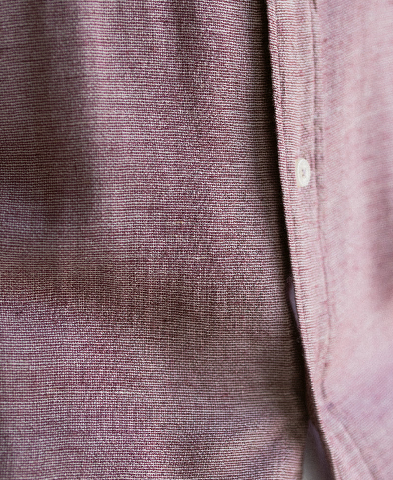 Dark Onion Linen Blend Shirt